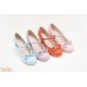 Sentaro Bobo Round Toe Hollow Bow Mid and Low Heel Shoes(8 Colours/Full Payment Without Shipping)